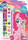 マイリトルポニー ハズブロ hasbro おしゃれなポニー かわいいポニー ゆめかわいい My Little Pony 128-Page Color and Paint Activity Book with 8 Paints, 4 Crayons and Stickers,マイリトルポニー ハズブロ hasbro おしゃれなポニー かわいいポニー ゆめかわいい