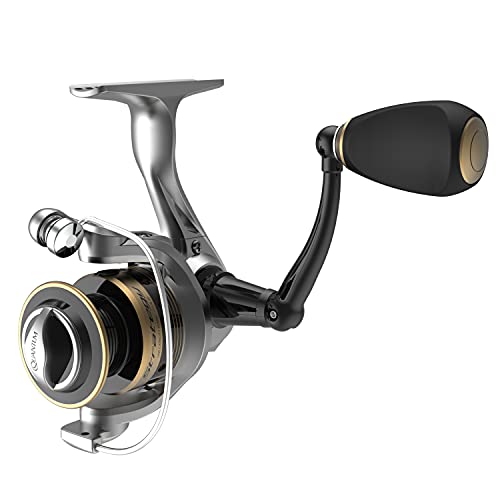 ꡼ Quantum ƻ եå Quantum Strategy Spinning Fishing Reel, Size 10 Reel, Changeable Right- or Left-Hand Retrieve, Lightweight Composite Body and Rotor, TRU Balance Rotor, EVA Handle Knob, 5.2:1 G꡼ Quantum ƻ եå