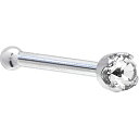 ボディキャンディー ボディピアス アメリカ 日本未発売 ウォレット Solid 14k White Gold 2mm (0.030 cttw) Genuine ...