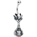 ボディキャンディー ボディピアス アメリカ 日本未発売 ウォレット Body Candy Steel Inner Strength Buddha and Lot...
