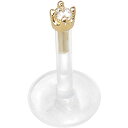 ボディキャンディー ボディピアス アメリカ 日本未発売 ウォレット Body Candy Solid 14k Yellow Gold 1.5mm CZ Biop...