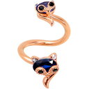 ボディキャンディー ボディピアス アメリカ 日本未発売 ウォレット Body Candy Womens 14G PVD Steel Rosy Blue Acce...