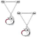 ボディキャンディー ボディピアス アメリカ 日本未発売 ウォレット Body Candy 14G Womens Nipplerings Piercing Ste...