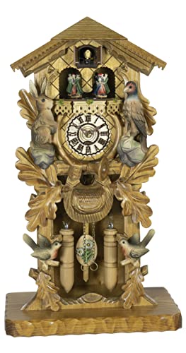 カッコー時計 インテリア 壁掛け時計 海外モデル アメリカ Trenkle Quartz Cuckoo Clock with Music, Turning Dancers TU 386/2 QMT HZZGカッコー時計 インテリア 壁掛け時計 海外モデル アメリカ