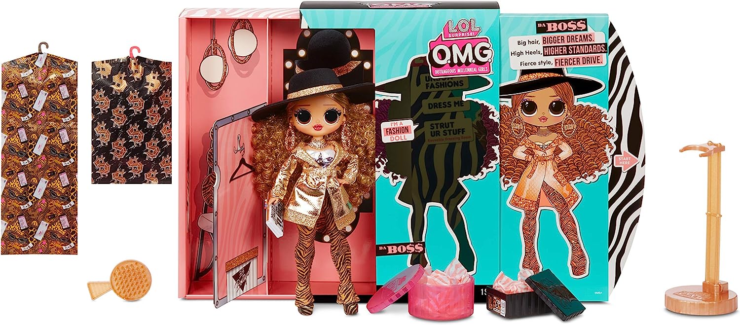 エルオーエルサプライズ 人形 ドール L.O.L. Surprise! O.M.G. Series 3 Da Boss Fashion Doll with 20 Surprisesエルオーエルサプライズ 人形 ドール 2