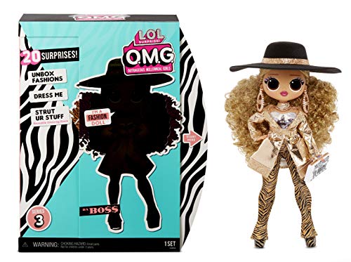 エルオーエルサプライズ 人形 ドール L.O.L. Surprise! O.M.G. Series 3 Da Boss Fashion Doll with 20 Surprisesエルオーエルサプライズ 人形 ドール 1