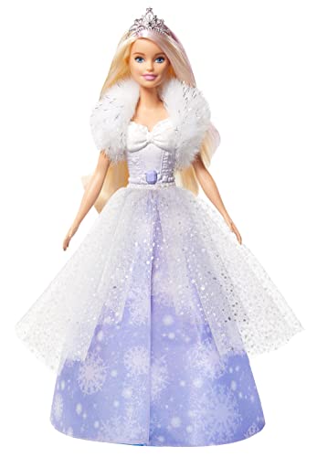 バービー バービー人形 Barbie Dreamtopia Fashion Reveal Princess Doll, 12-inch, Blonde with Pink Hairstreakバービー バービー人形