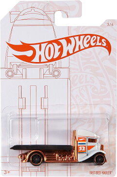 ホットウィール マテル ミニカー ホットウイール 【送料無料】Hot Wheels 2020 Pearl and Chrome 3/6 - Fast Bed Hauler (White)ホットウィール マテル ミニカー ホットウイール