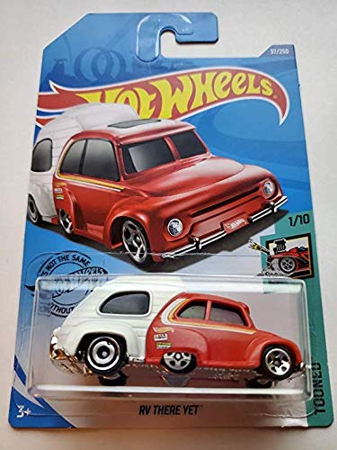 ホットウィール マテル ミニカー ホットウイール Hot Wheels 2020 Tooned RV There Yet 37/250, Red and Whiteホットウィール マテル ミニカー ホットウイール