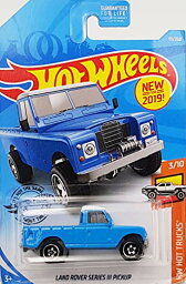 ホットウィール Hot Wheels ランドローバー シリーズ ピックアップ HWホットトラックス3/10 111/250 ブルー ビークル ミニカー