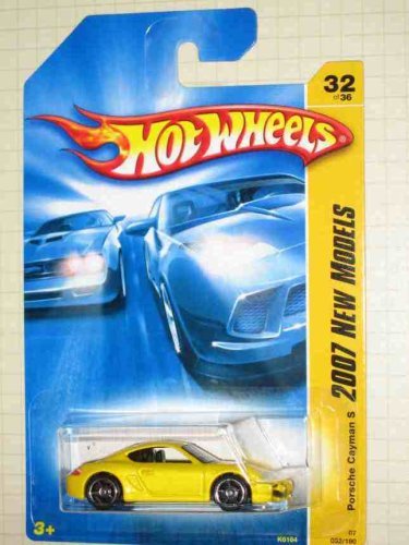 ホットウィール マテル ミニカー ホットウイール 2007 New Models - 32 Porsche Cayman S Yellow 2007-32 Collectible Collector Car Mattel Hot Wheels 1:64 Scaleホットウィール マテル ミニカー ホットウイール