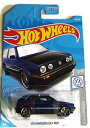 ホットウィール Hot Wheels フォルクスワーゲン ゴルフMK2 7/10 68/250 Volkswagen ビークル ミニカー