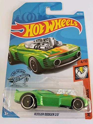 ۥåȥ ޥƥ ߥ˥ ۥåȥ Hot Wheels 2019 Muscle Mania Rodger Dodger 2.0, 195/250 Greenۥåȥ ޥƥ ߥ˥ ۥåȥ