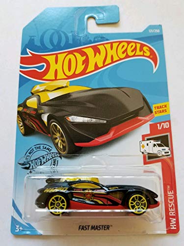 ホットウィール マテル ミニカー ホットウイール Hot Wheels 2019 Hw Rescue - Fast Master, Black 121/250ホットウィール マテル ミニカー ホットウイール