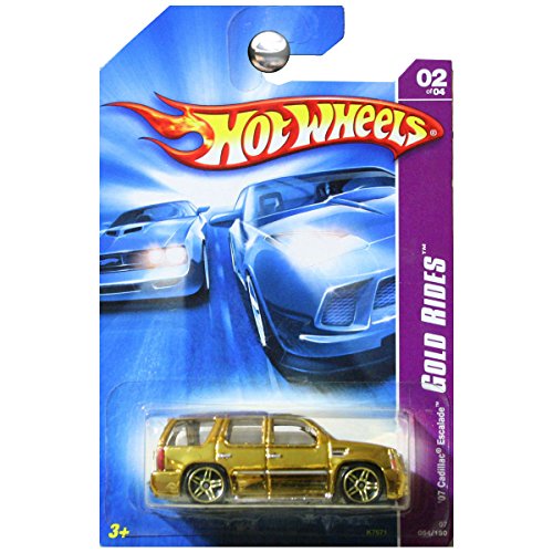 ホットウィール Hot Wheels ’07キャデラック エスカレード ゴールドライド 054/180 02/04 CADILLAC ビークル ミニカー