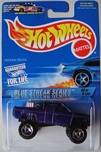 ホットウィール Hot Wheels ブルーストリークシリーズ ニッサン トラック 2/4 ブルー 日産 ビークル ミニカー