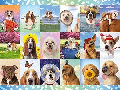 WO\[pY CO AJ Buffalo Games - It's a Ruff Life - 1500 Piece Jigsaw Puzzle for Adults Challenging Puzzle Perfect for Game Nights - 1500 Piece Finished Size is 31.50 x 23.50WO\[pY CO AJ