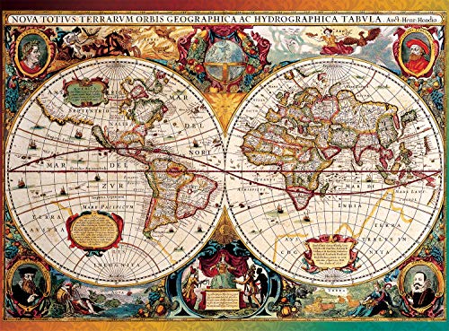 WO\[pY CO AJ Buffalo Games - Antique Map - 1000 Piece Jigsaw Puzzle for Adults Challenging Puzzle Perfect for Game Nights - 1000 Piece Finished Size is 26.75 x 19.75WO\[pY CO AJ