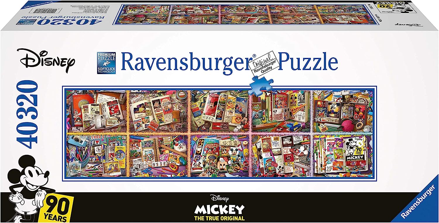 ジグソーパズル 海外製 アメリカ Ravensburger Mickey Through The Years 40,320 Piece Jigsaw Puzzle - World's Largest Mickey Puzzle - Mickey 90th Anniversary Editionジグソーパズル 海外製 アメリカ 2