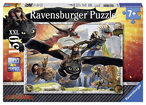 WO\[pY CO AJ Ravensburger How to Train Your Dragon Jigsaw Puzzle (150 Piece)WO\[pY CO AJ