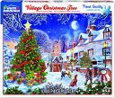 ジグソーバズル 海外製 1000ピース 村のクリスマスツリー サイズ約60×76センチ クリスマス 絵画・アート White Mountain Puzzles 2