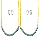 ジャングルジム ブランコ 屋内・屋外遊び 幼児 小学生 Sunnyglade 2PCS Swings Seats Heavy Duty with 66
