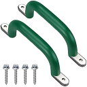 ジャングルジム ブランコ 屋内・屋外遊び 幼児 小学生 SELEWARE Set of 2 Safety Playground Handles, Metal G...