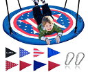ジャングルジム ブランコ 屋内・屋外遊び 幼児 小学生 Royal Oak Saucer Tree Swing,Giant 40 Inches with Car...