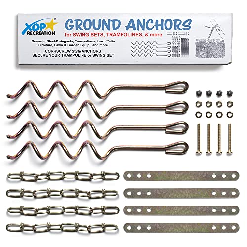 商品情報 商品名ジャングルジム ブランコ 屋内・屋外遊び 幼児 小学生 XDP Recreation 70113 Swing Set, Trampoline, & Patio Furniture Metal Ground Anchor Kit Hardware,Bronzeジャングルジム ブランコ 屋内・屋外遊び 幼児 小学生 商品名（英語）XDP Recreation 70113 Swing Set, Trampoline, & Patio Furniture Metal Ground Anchor Kit Hardware,Bronze 商品名（翻訳）XDPレクリエーショングラウンドアンカーキット 型番70113 ブランドXDP RECREATION 商品説明（自動翻訳）このグラウンドアンカーキットを使用すると、メタルフレームのプレイセットをコンクリートなしで安全に地面にアンカーして、安定性と耐久性を高めることができます。4本足のXDPレクリエーションのスチール製スイングセットや他の多くのものと互換性があり、アンカーは、子供たちがスイングするときにプレイセットが傾くのを防ぎ、強風時にプレイセットがずれるのを防ぎます。組立説明書、4 つの 10 インチの長いオーガースタイルのアンカーおよびすべてのサポート ハードウェアの容易さが含まれています。あなたのブランコ、トランポリンまたは他のパティオの家具の安全かつ強力なロックダウンのための金属製のスイングセットの足にしっかりと固定します。 関連キーワードジャングルジム,ブランコ,屋内・屋外遊び,幼児,小学生,忍者このようなギフトシーンにオススメです。プレゼント お誕生日 クリスマスプレゼント バレンタインデー ホワイトデー 贈り物