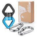 ジャングルジム ブランコ 屋内・屋外遊び 幼児 小学生 AusKit, Black Blue Swing Swivel, 30 KN Safest Rotati...