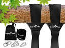 ジャングルジム ブランコ 屋内・屋外遊び 幼児 小学生 Easy Hang (4FT) Tree Swing Strap X 2 - Holds 2200lbs...
