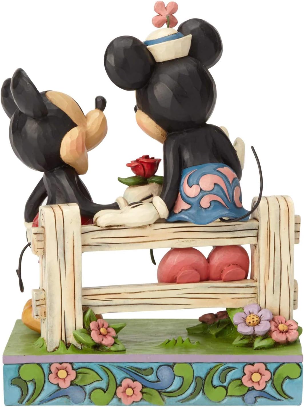 日本全国送料無料 エネスコ Enesco 置物 インテリア ディズニー 海外モデル Enesco Disney Traditions By Jim Shore Mickey And Minnie Fence Figurine 6 6 Inch Multicolorエネスコ Enesco 置物 インテリア ディズニー 海外モデル Www Rhapsodymusic In