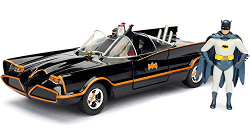 ジャダトイズ ミニカー ダイキャスト アメリカ 1966 Classic TV Series Batmobile 1:24 Die-Cast Car with 2.75