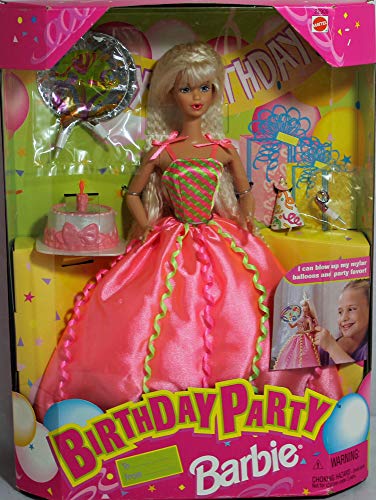 バービー バービー人形 Barbie Birthday Party Doll Can Blow up Party Favors and Blow Out Birthday Candleバービー バービー人形