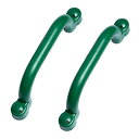 ジャングルジム ブランコ 屋内・屋外遊び 幼児 小学生 Playground Safety Handles - Outdoor Green Grab Handl...