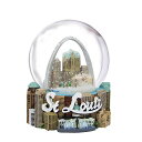 スノーグローブ 雪 置物 インテリア 海外モデル City-Souvenirs Saint Louis Snow Globe Skyline with Gateway Arch, 3.5 Inches Tall (65mm Globe)スノーグローブ 雪 置物 インテリア 海外モデル