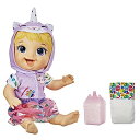 ベビーアライブ 赤ちゃん おままごと ベビー人形 Baby Alive Tinycorns Doll, Unicorn, Accessories, Drinks, Wets, Blonde Hair Toy for Kids Ages 3 Years and Upベビーアライブ 赤ちゃん おままごと ベビー人形