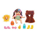 xr[ACu Ԃ ܂܂ xr[l` Baby Alive Littles Fantasy Styles Squad Doll, Little Harlyn, Safari Accessories, Straight Brown Hair Toy for Kids Ages 3 Years and Up (Amazon Exclusive)xr[ACu Ԃ ܂܂ xr[l`