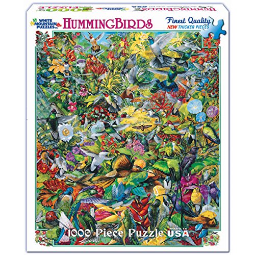 ジグソーパズル 海外製 アメリカ White Mountain Puzzles Hummingbirds - 1000 Piece Jigsaw Puzzleジグソーパズル 海外製 アメリカ