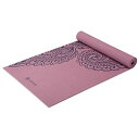 ヨガマット フィットネス Gaiam Yoga Mat Premium Print Non Slip Exercise & Fitness Mat for Al...