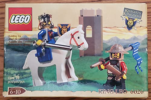 쥴 Lego King Leo Vintage Castle Set Knights Kingdom 6026 New Sealed Excellent Box쥴