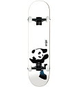 トラック スケボー スケートボード 海外モデル 直輸入 Enjoi Whitey Panda Complete Skateboard - 7.75 w/Blac...