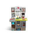 ステップ2 おままごと ごっこ遊び 大型遊具 Step2 Contemporary Chef Kitchen | Colorful Plastic Play Kitchen | Kids Kitchen Playset with 25-Pc Toy Accessories Set Included, Greyステップ2 おままごと ごっこ遊び 大型遊具