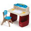 ステップ2 おままごと ごっこ遊び 大型遊具 Step2 Deluxe Art Master Kids Desk | Assembles In Min, Multi/None, Model Number: 702500ステップ2 おままごと ごっこ遊び 大型遊具