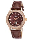 rv [^[ fB[X EBY Rotary Women's LS02907-16 Brown Leather Watchrv [^[ fB[X EBY