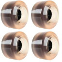 ウィール タイヤ スケボー スケートボード 海外モデル TGM Skateboards Longboard Wheels 65mm Smooth Clear P...