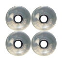 ウィール タイヤ スケボー スケートボード 海外モデル TGM Skateboards 70mm 78a Offset Hub Clear Longboard Wheelsウィール タイヤ スケボー スケートボード 海外モデル