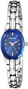腕時計 アーミトロン レディース Armitron Women's 75/3313BLSV Sapphire Blue and Silver-Tone Bracelet Watch腕時計 アーミトロン レディース(2)
