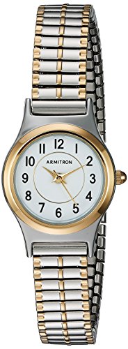 腕時計 アーミトロン レディース Armitron Women's 75/5420WTTT Easy To Read Dial Two-Tone Expansion..