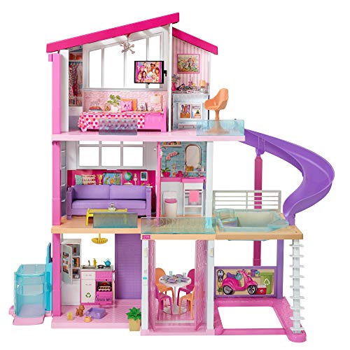 Сӡ Сӡͷ ̤ȯ ץ쥤å  Barbie DreamHouse, Doll House Playset w...